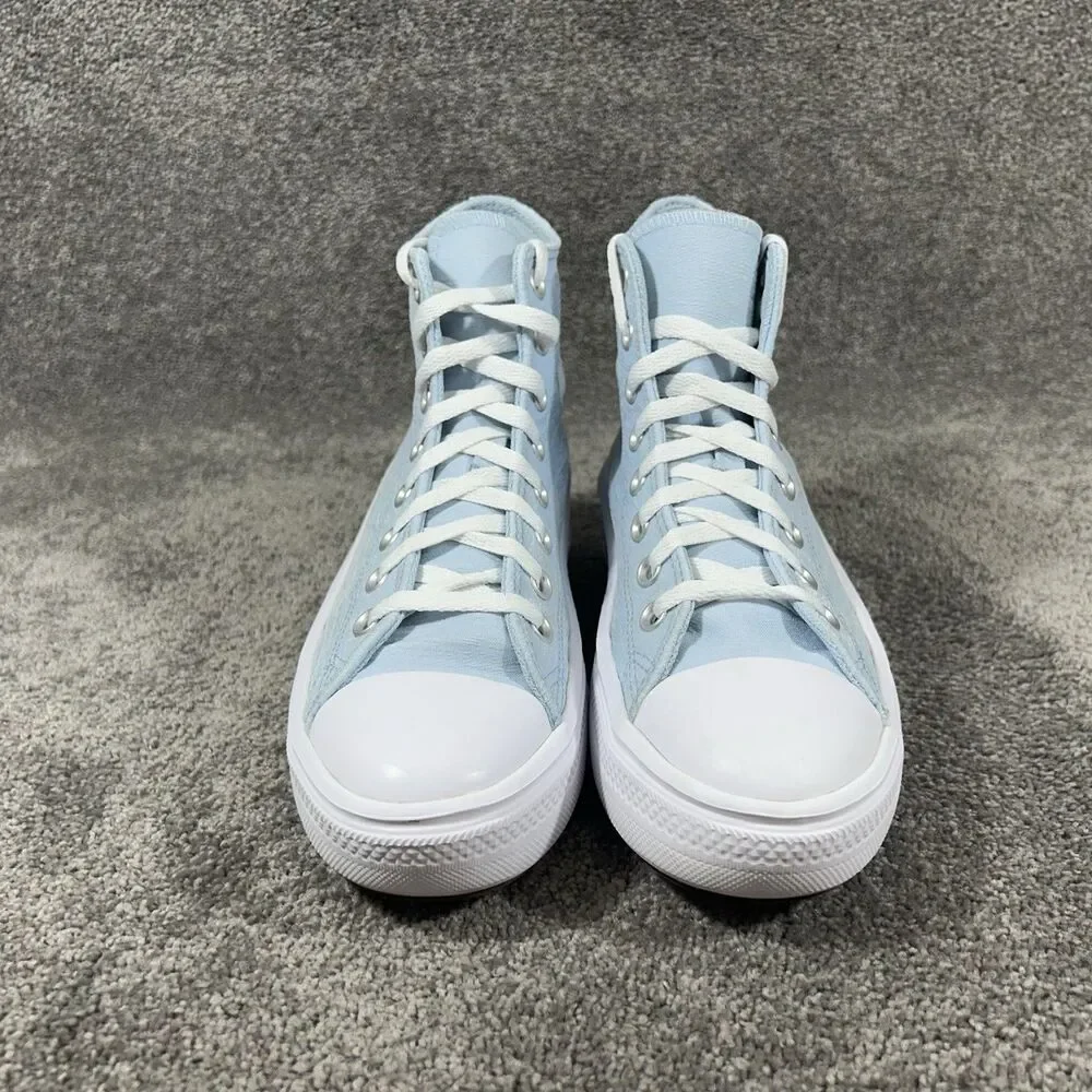 Converse Chuck Taylor All Star Move Hi A03015C Kid's Size 7 Blue Platform Shoes